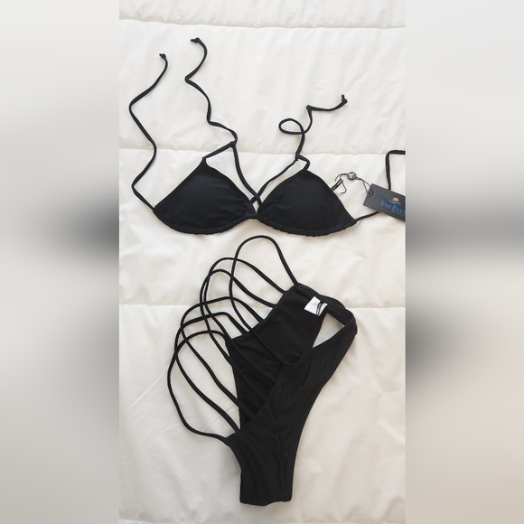 NEW STRAPPY BIKINI FASHION NOVA SIZE S - Picture 6 of 13